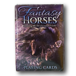 Fantasy Horses Art by Laurie Prindle Playing Cards - NWT